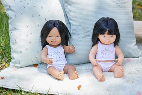 Miniland 2-Piece Doll Underwear Set for 15-Inch Dolls with Hanger