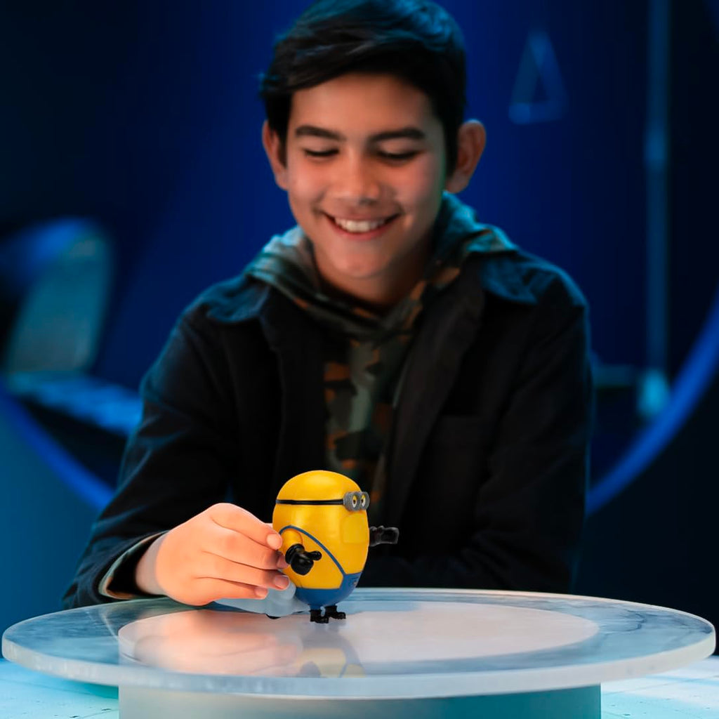 Minions Despicable Me 4 Speed Burst Mega Dave Action Figure – Pull-Back Racing Fun from the Movie