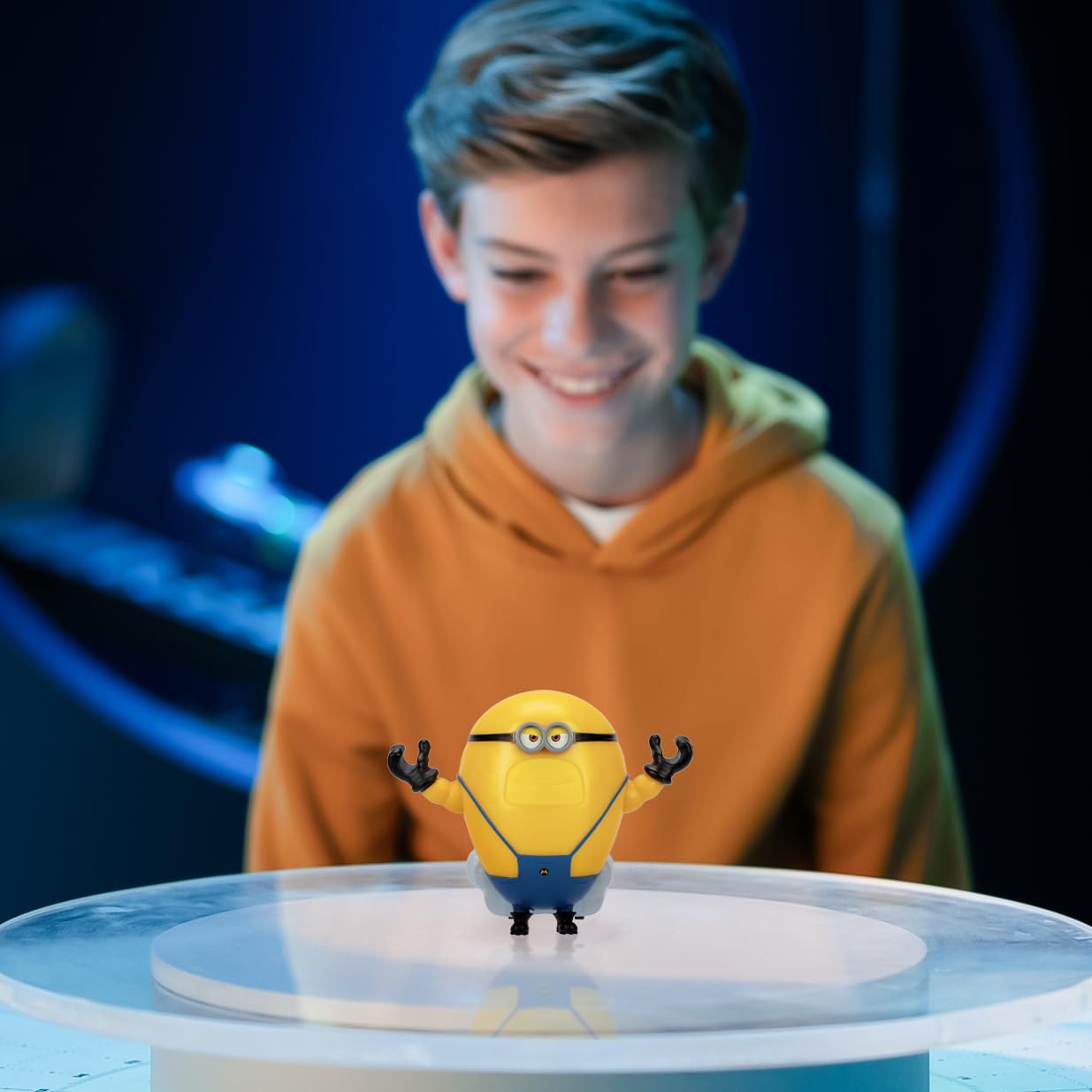 Minions Despicable Me 4 Speed Burst Mega Dave Action Figure – Pull-Back Racing Fun from the Movie