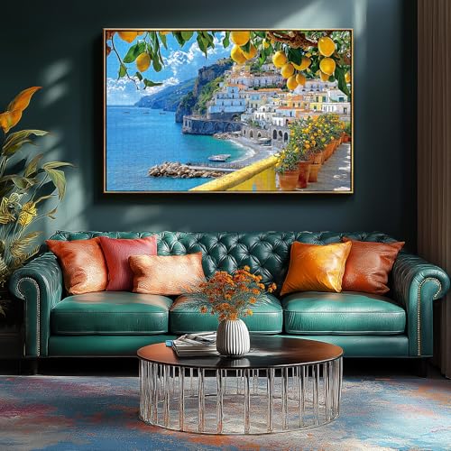 MINIWAN Amalfi Coast Puzzle – 300 Pieces, 17x11 in, Coastal Landscape for Adults
