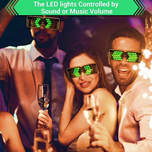 MiOYOOW Sound-Activated LED Glasses Soldering Kit - DIY STEM Project for Learning Electronics