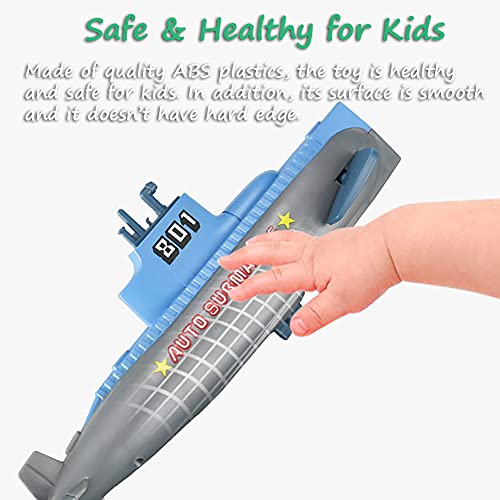 Miracland Wind-up Submarine Bath Toy – Battery-Free Clockwork Pigboat for Kids