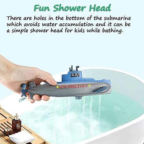 Miracland Wind-up Submarine Bath Toy – Battery-Free Clockwork Pigboat for Kids