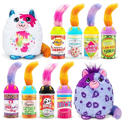 Misfittens Cats Series 3 Wild Cats - Squishable Surprise Plush Toy for Kids Ages 3+