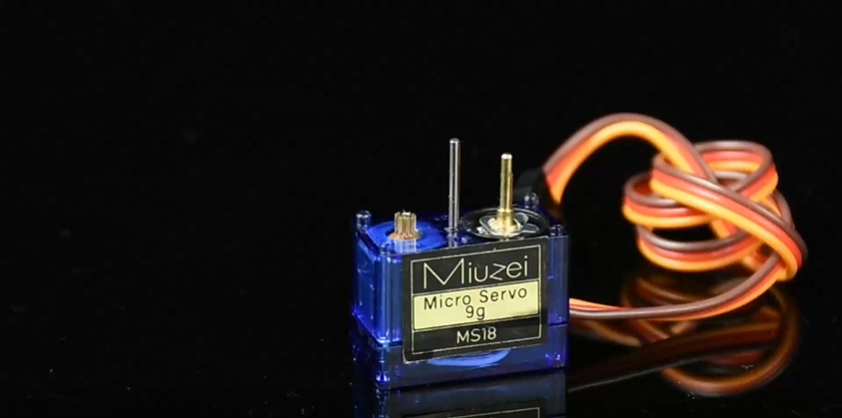 Miuzei SG90 9g Micro Servo Motors 5-Pack for RC Cars, Arduino, and Robotics Projects