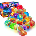 MiVRIU 24 Pack Ball Slime Party Favors - Soft, Scented Galaxy Slime Balls for Kids Ages 5-12