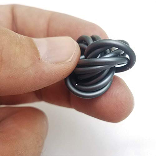 Möbii Fidget Ball (Small, Slate) – Quiet Mobius Stress Relief Toy for ADHD, Anxiety | Handcrafted USA