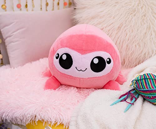 MochiOshis 12-Inch Wakana Webboshi Pink Spider Plush – Soft Kawaii Stuffed Toy