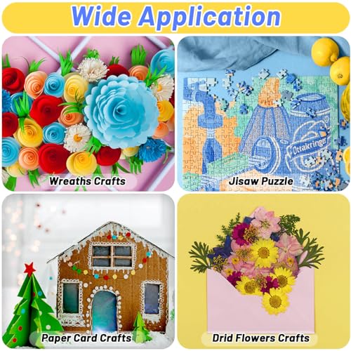 Modacraft Jigsaw Puzzle Glue 2 Pack 150ml | Clear Quick Dry PVA Glue for Puzzles & Diamond Paintings
