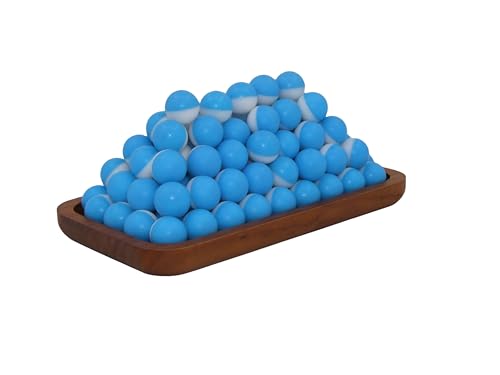 MoFaQiu 68 Cal Inert Training Projectile – Laser Welded Fracture Groove Rounds for Pepper Ball Launchers