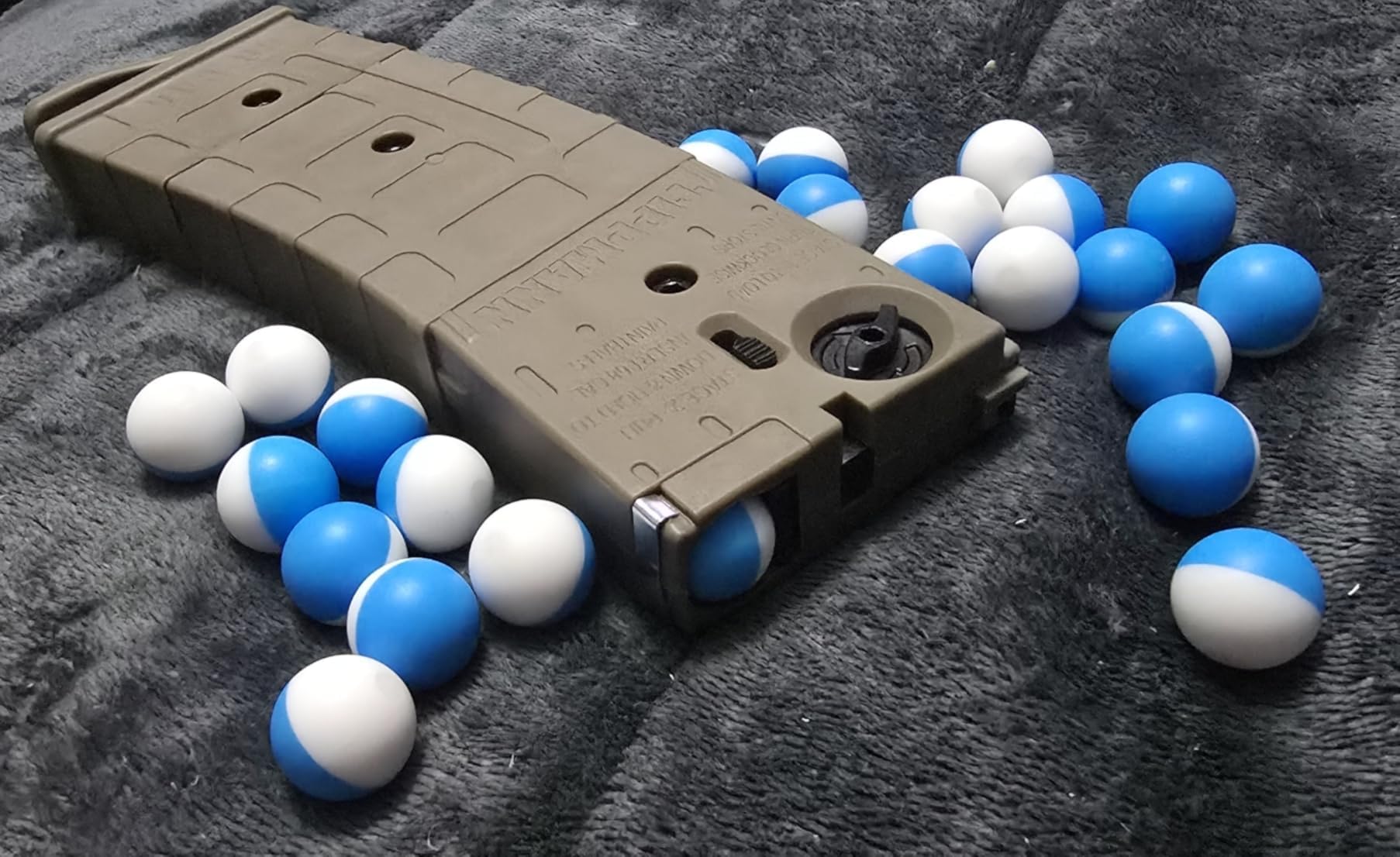 MoFaQiu 68 Cal Inert Training Projectile – Laser Welded Fracture Groove Rounds for Pepper Ball Launchers