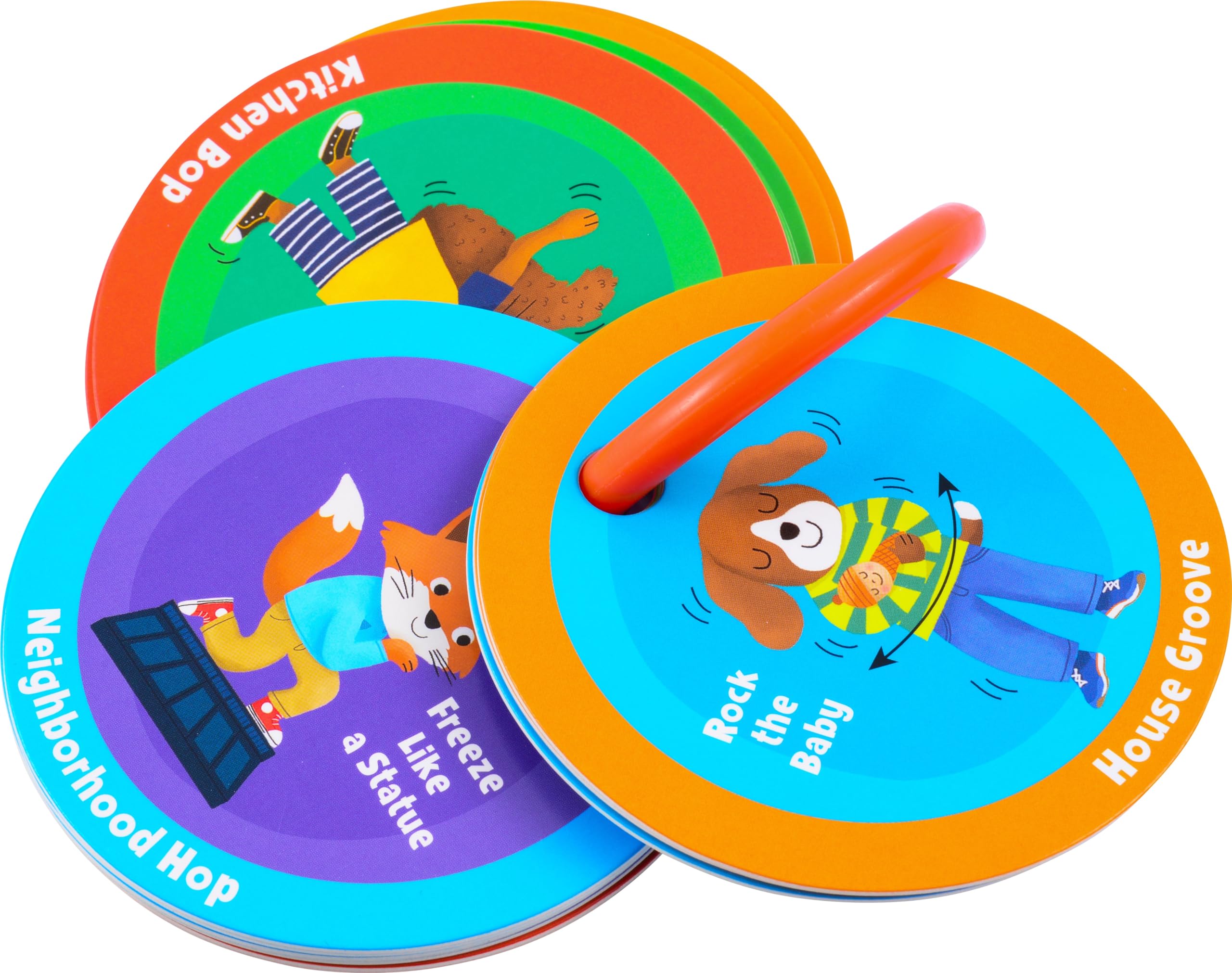 MOLLYBEE KIDS Preschool Dance Party Cards – 20 Everyday Moves for Ages 3+