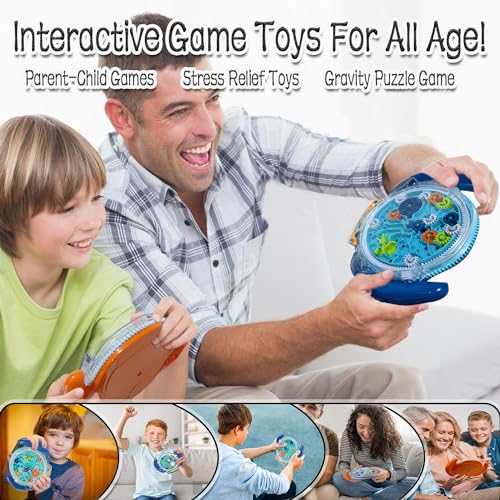 Mom&myaboys 3D Maze Puzzle Game – Brain Teaser for Ages 8+ (Orange)