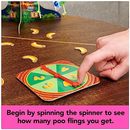 Monkey See Monkey Poo: Interactive Banana-Scented Dough Flinging Game for Kids Ages 4+