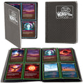 Monster 4 Pocket Trading Card Binder - Holofoil Black: Anti-Theft, Side-Loading, Holds 160 Cards