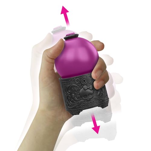 Monster High Potions Crystal Ball Mini Dolls – Surprise 3-Inch Figures with Water Reveal, Charm, and Fortune Card