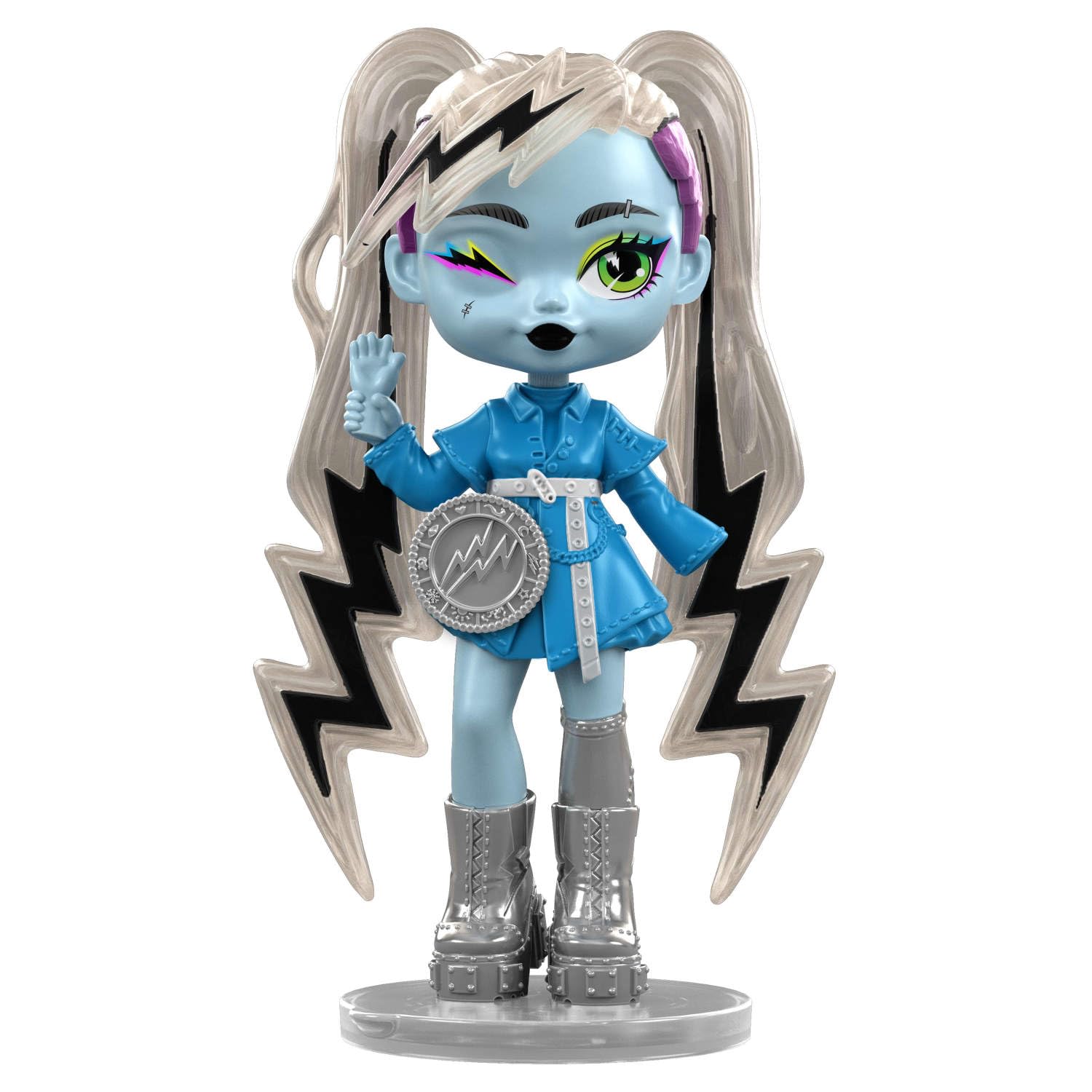 Monster High Potions Crystal Ball Mini Dolls – Surprise 3-Inch Figures with Water Reveal, Charm, and Fortune Card