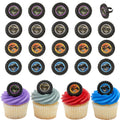 Monster Jam Cupcake Rings - 24 Pack of Monster Truck Toppers by DecoPac