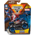 Monster Jam Marvel Captain America 1:64 Scale Die-Cast Truck