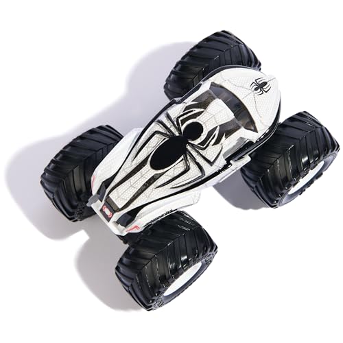 Monster Jam Marvel Spider-Man 1:64 Scale Die-Cast Monster Truck Toy for Kids Ages 3 and Up