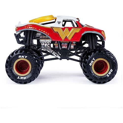 Monster Jam Official Wonder Woman Monster Truck – 1:24 Scale Die-Cast Vehicle