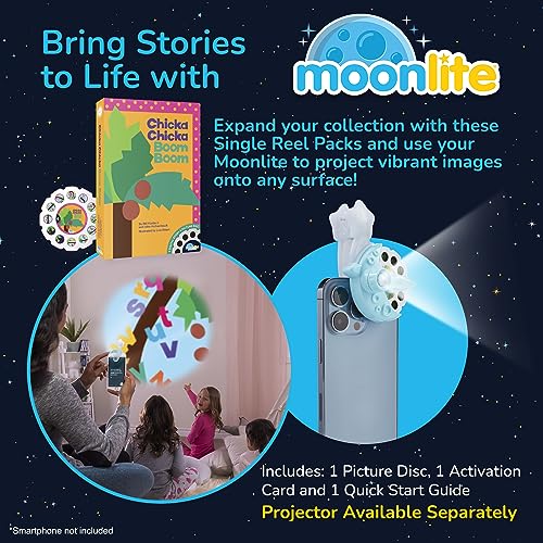 Moonlite Chicka Chicka Boom Boom Storybook Reel - Single Reel for Flashlight Projector