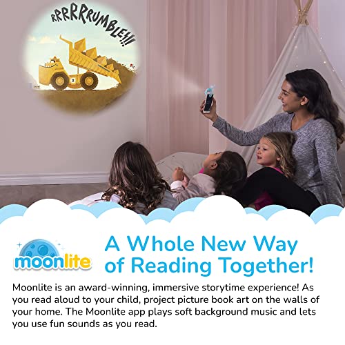 Moonlite Diggersaurs Storytime Reel – Interactive Story Projections with Sound Effects for Toddlers