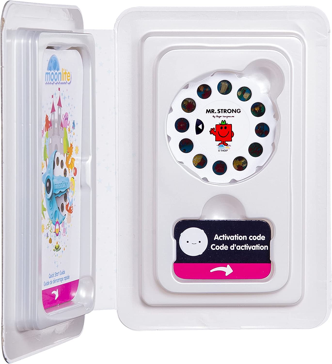 Moonlite Mr. Strong Storybook Reel – Single Pack for Toddlers Ages 12 Months and Up