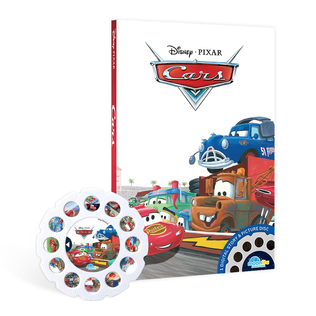 Moonlite Pixar Cars Story Disc – Projected Storybook Art & Sound Effects for Ages 1-6