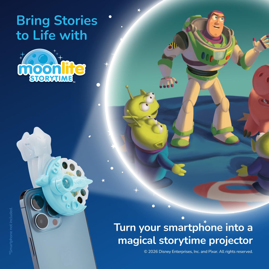 Moonlite Storytime Disc: Pixar Toy Story – Projected Storybook with Sound Effects