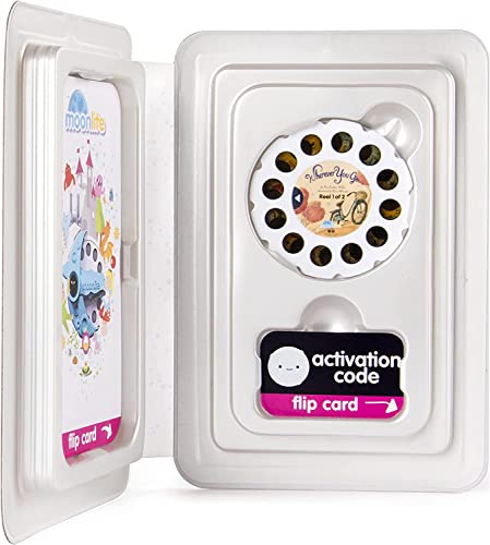 Moonlite Wherever You Go Story Reels – Projector Storybook Pack for Kids Ages 12 Months+