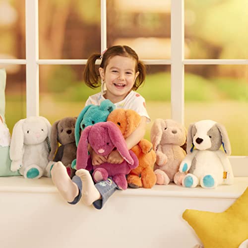 Moony Miles Plush Elephant by B. toys – 12-Inch Soft, Machine-Washable Stuffed Animal for Newborns+