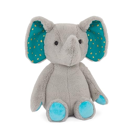Moony Miles Plush Elephant by B. toys – 12-Inch Soft, Machine-Washable Stuffed Animal for Newborns+