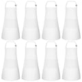 Morcheiong 8-Pack Adjustable Kids Aprons with Pockets for Painting, Baking, and Crafts