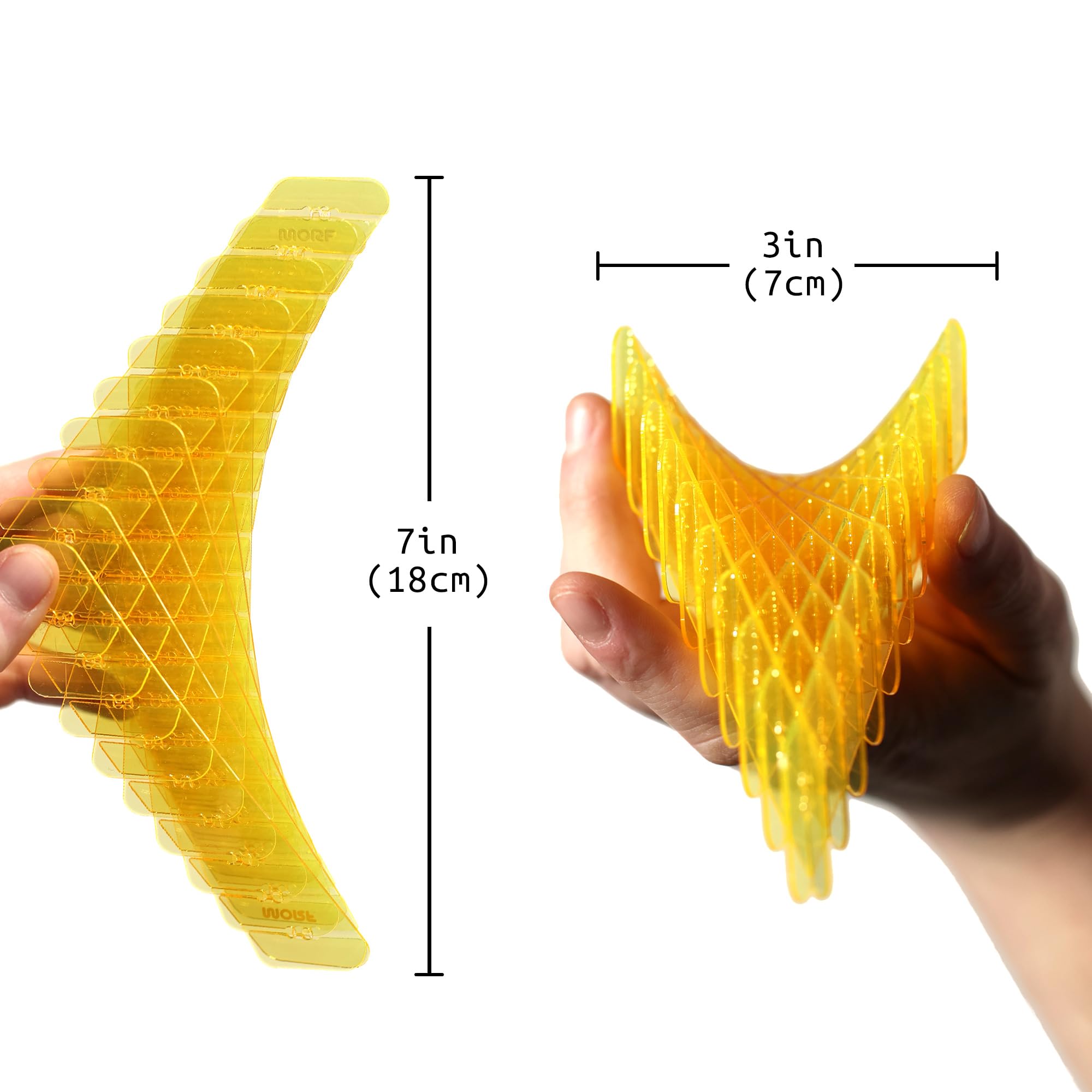 Morf Cyber Taco Fidget Toy – Flexible 3D Sensory Stress Relief for Focus and Calm