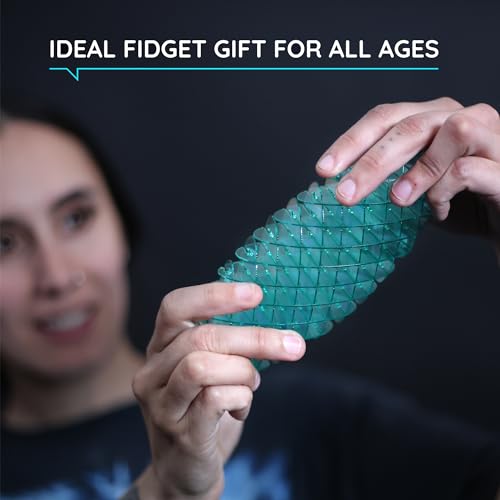 Morf Fidget Worm – Flexible Stretchy Sensory Toy for Stress Relief and Focus, for Kids Teens and Adults