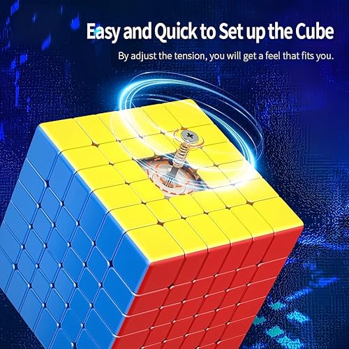Moyu Meilong 6x6 V2 Speed Cube – Stickerless Entry-Level 6x6 Puzzle Cube 61mm