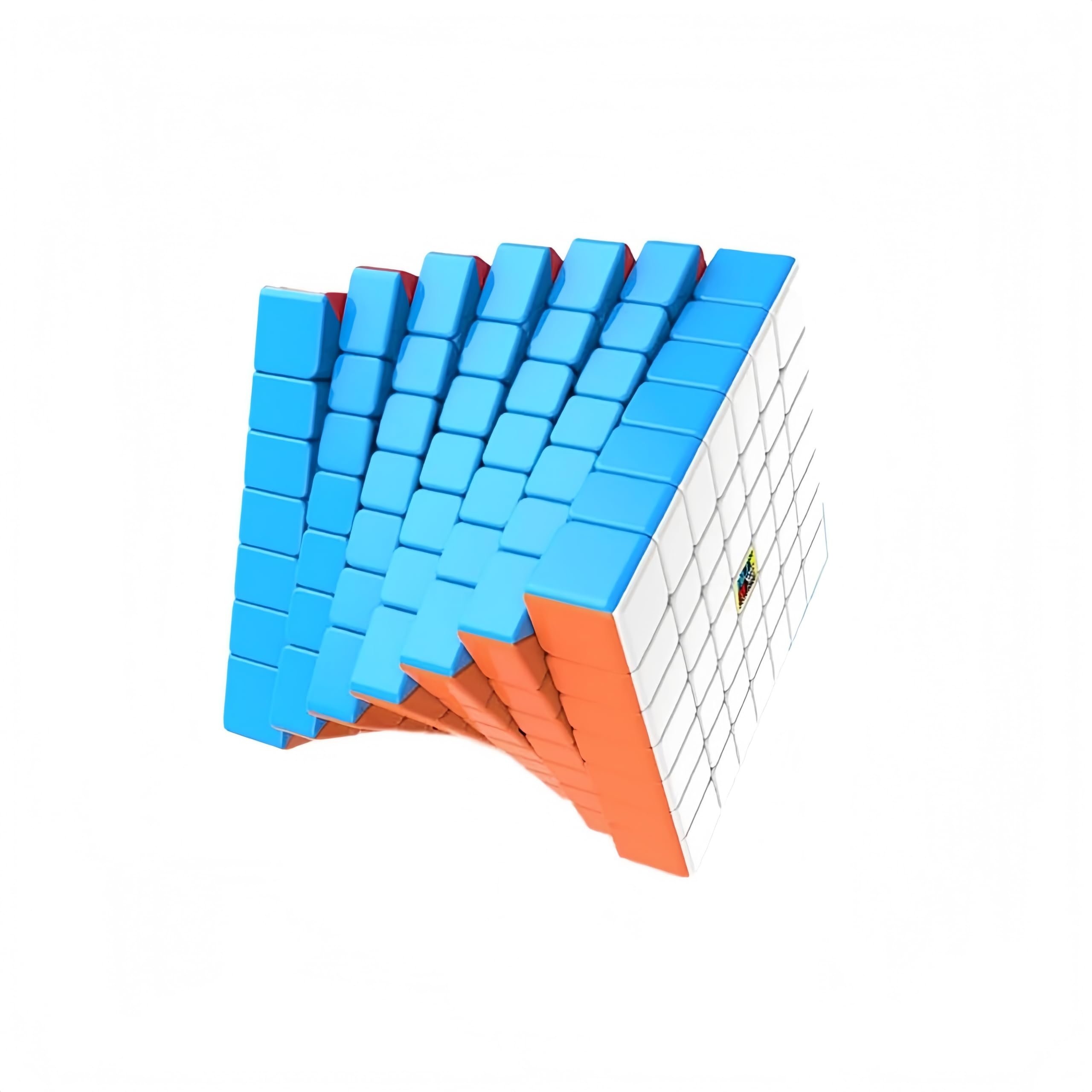 MoYu Meilong 7x7 V2 Speed Cube – Stickerless Frosted 7x7x7 for All Ages