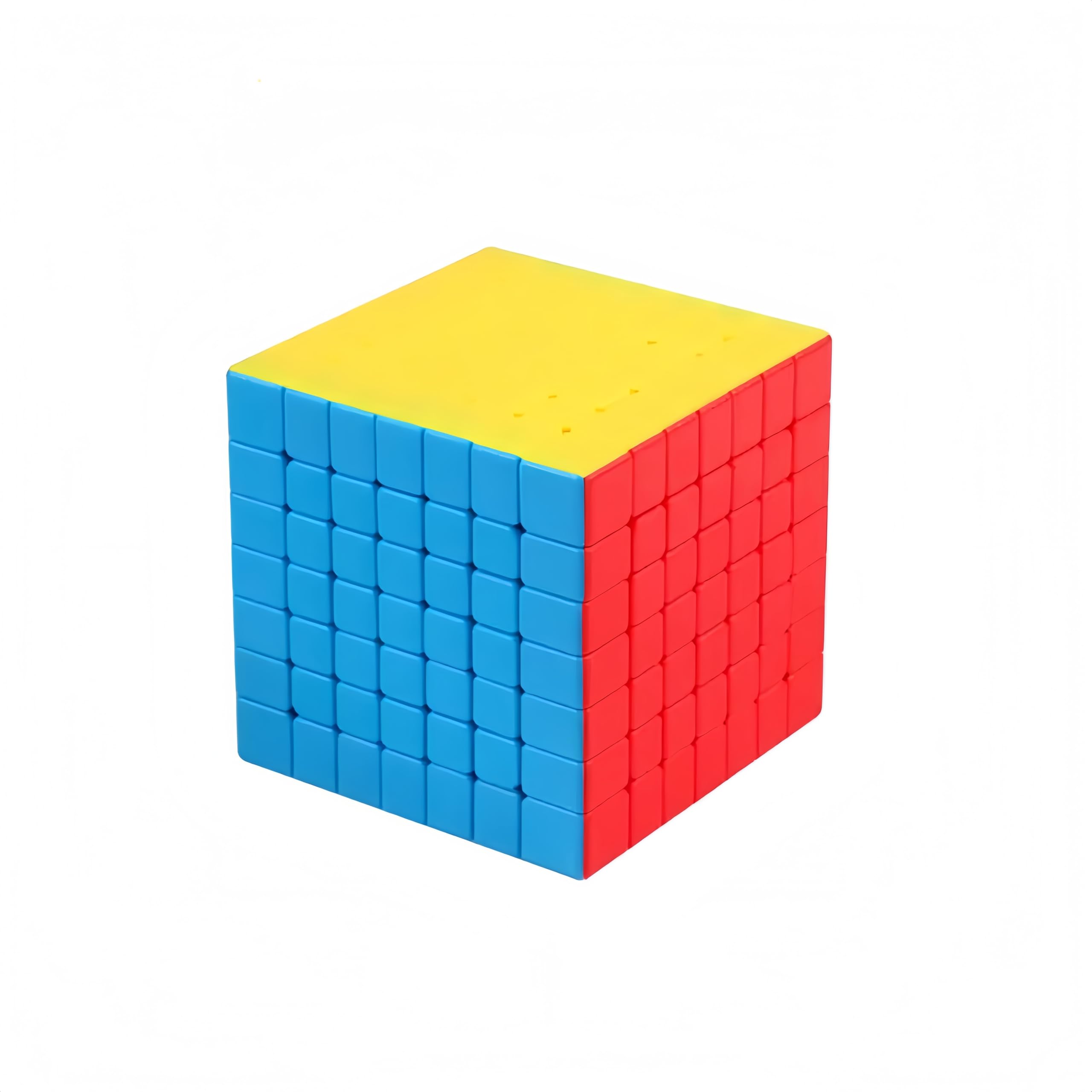 MoYu Meilong 7x7 V2 Speed Cube – Stickerless Frosted 7x7x7 for All Ages