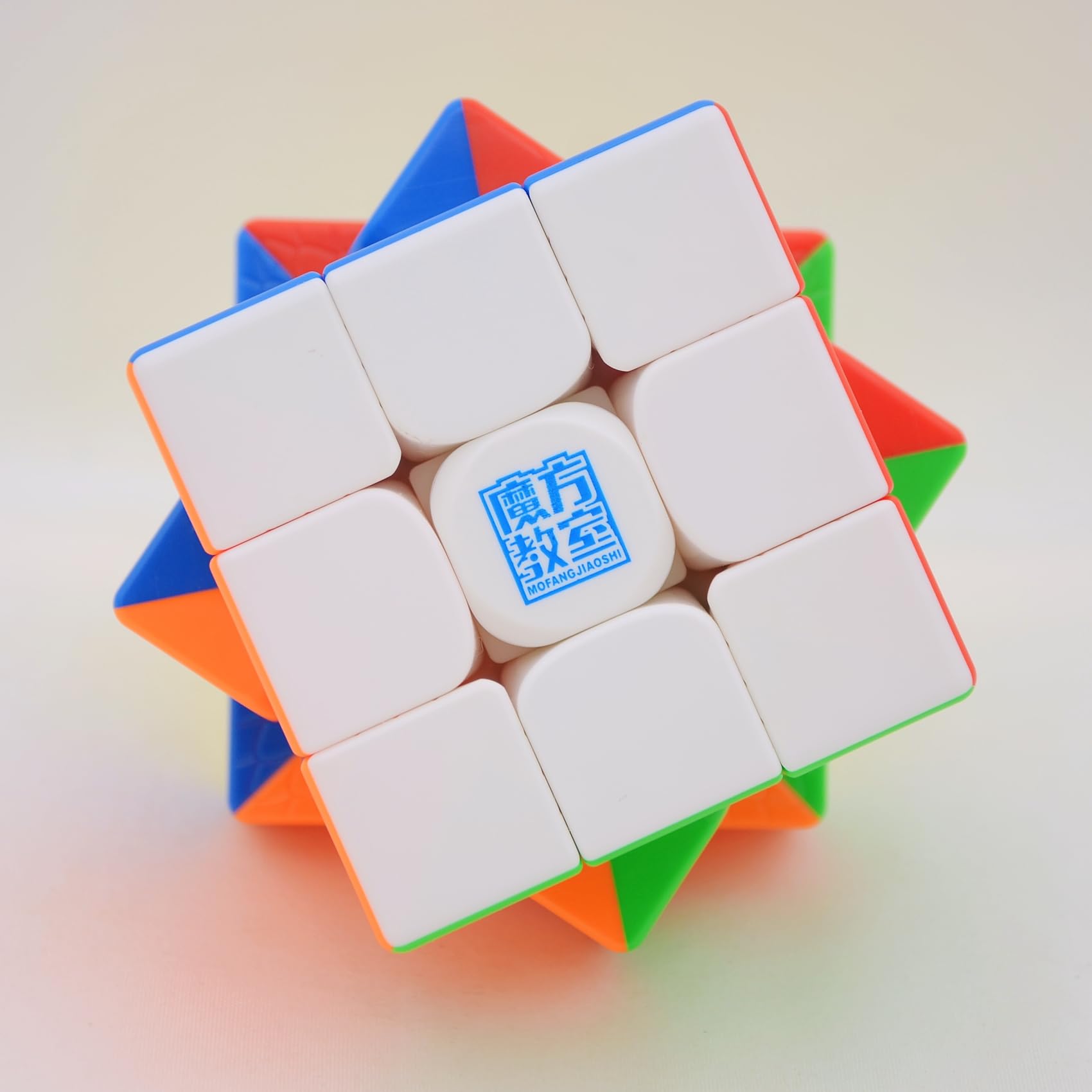 MoYu RS3M V5 3x3 Magnetic Speed Cube – 65g Stickerless Dual Adjustment