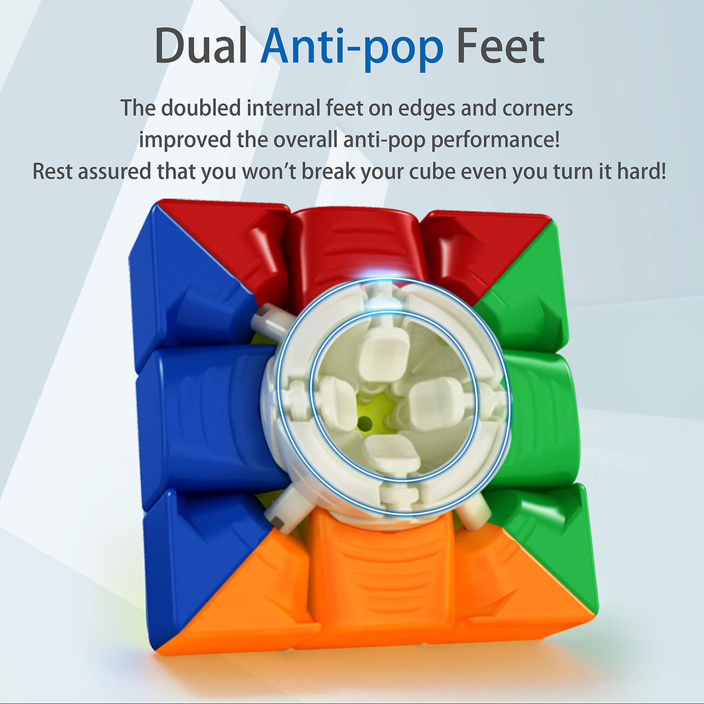 MoYu RS4M 2020 4x4 Speed Cube – 96 Magnets, Stickerless, Dual Adjustment, Budget-Friendly