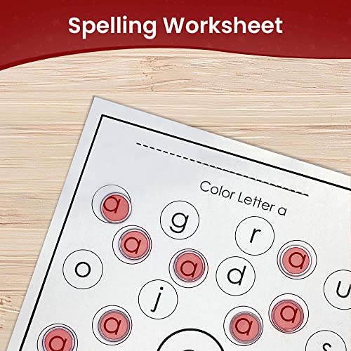 MR CHIPS 300 Magnetic Bingo Chips, Red Transparent 3/4 Inch, with Metal Ring & Storage Bag