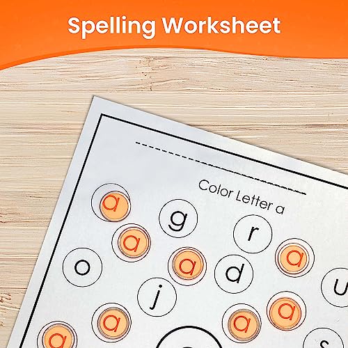 MR CHIPS Magnetic Bingo Chips with Metal Ring – 200 Orange Transparent 3/4 Inch Pieces in Reusable Storage Bag
