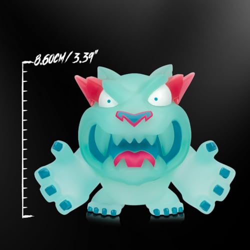 MrBeast Lab Glow Panther Vinyl Figure – 3.5" Glow-in-the-Dark Collectible in Premium Box