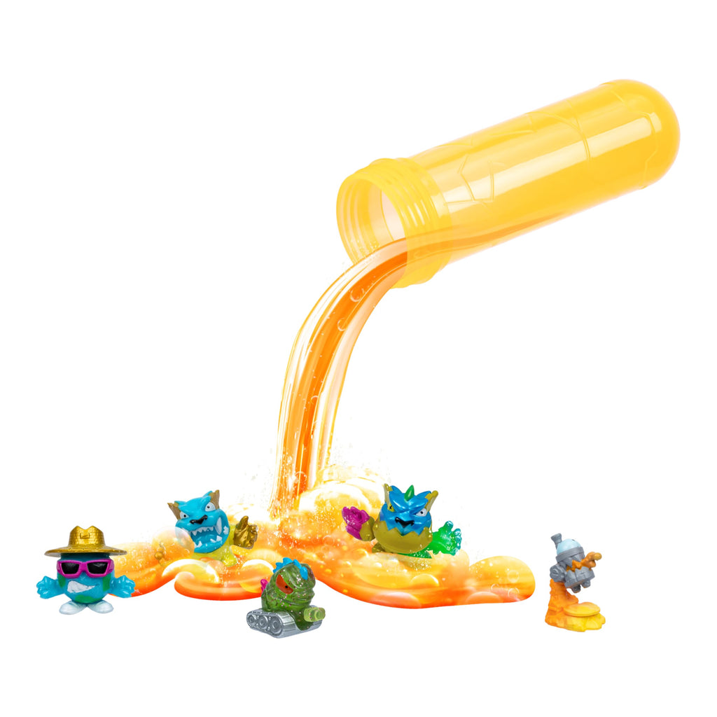 MrBeast Lab Swarms Atomic Lab 5 Pack – 2 Water-Reveal Figures Plus 3 Ready Micro Beasts, Over 85 to Collect, Ages 5+
