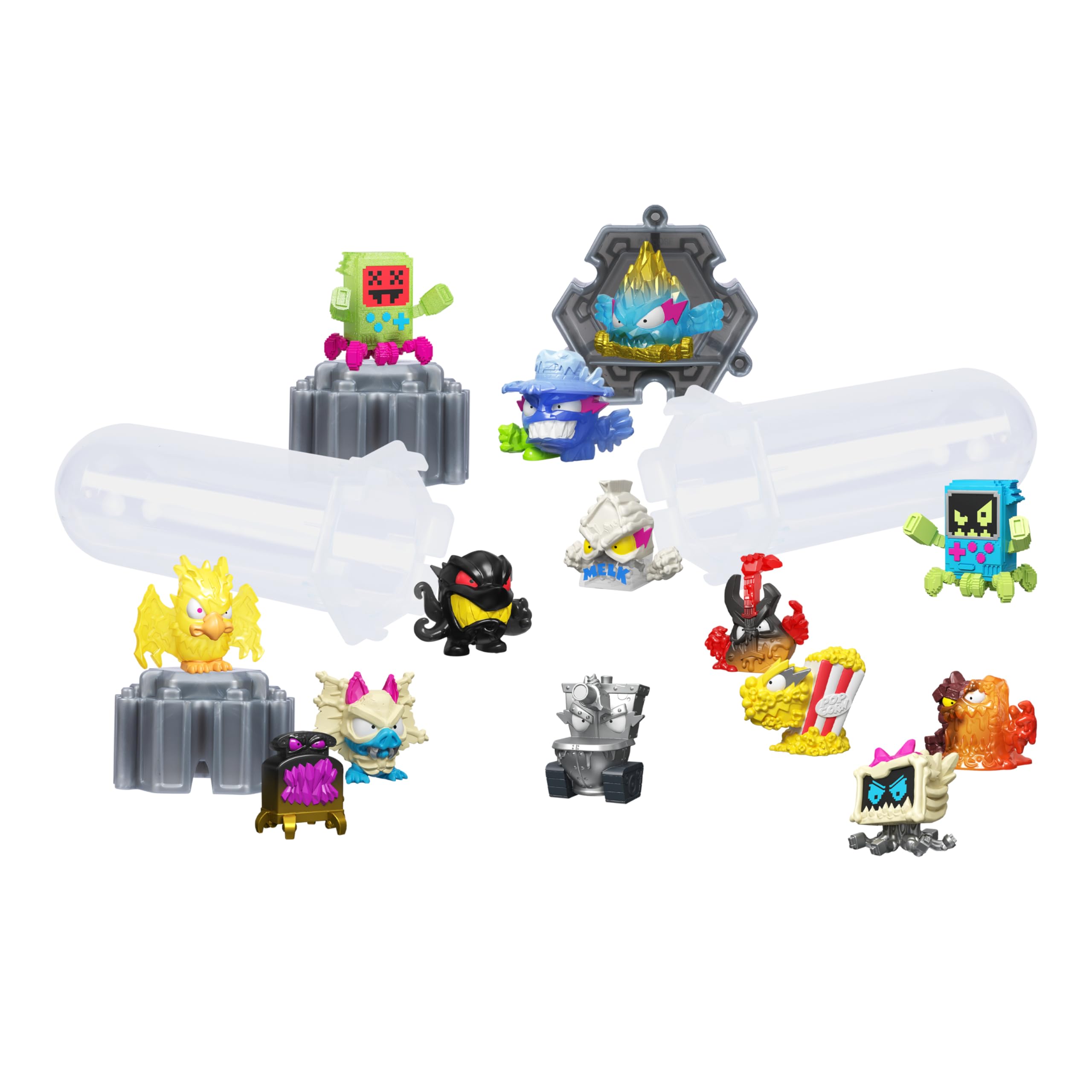 MrBeast Lab Swarms Series 3 Hyper Fusion 14-Pack - Milk Bones Micro Beasts with Stickers and Fusion Caps
