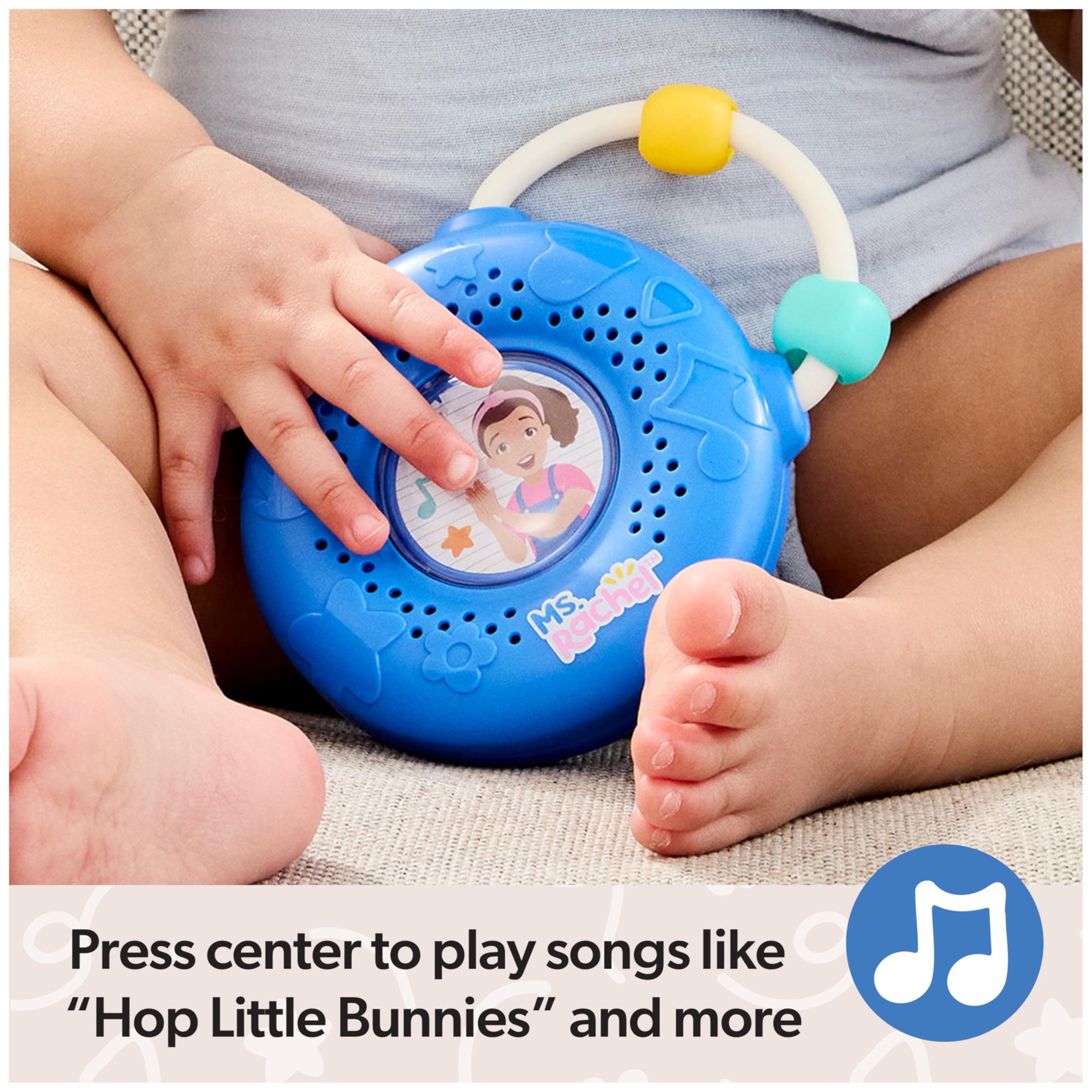 Ms. Rachel Official Sing-Along Song Player – 14 Songs, Quiet/Loud Switch, Ages 1-3