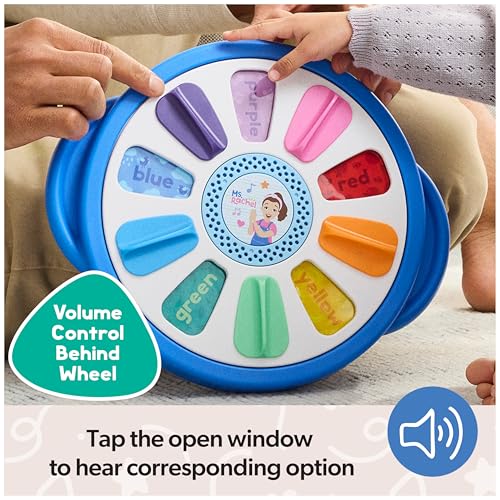 Ms. Rachel Spin Along Learning Wheel – Interactive Toddler Toy with 3 Play Modes