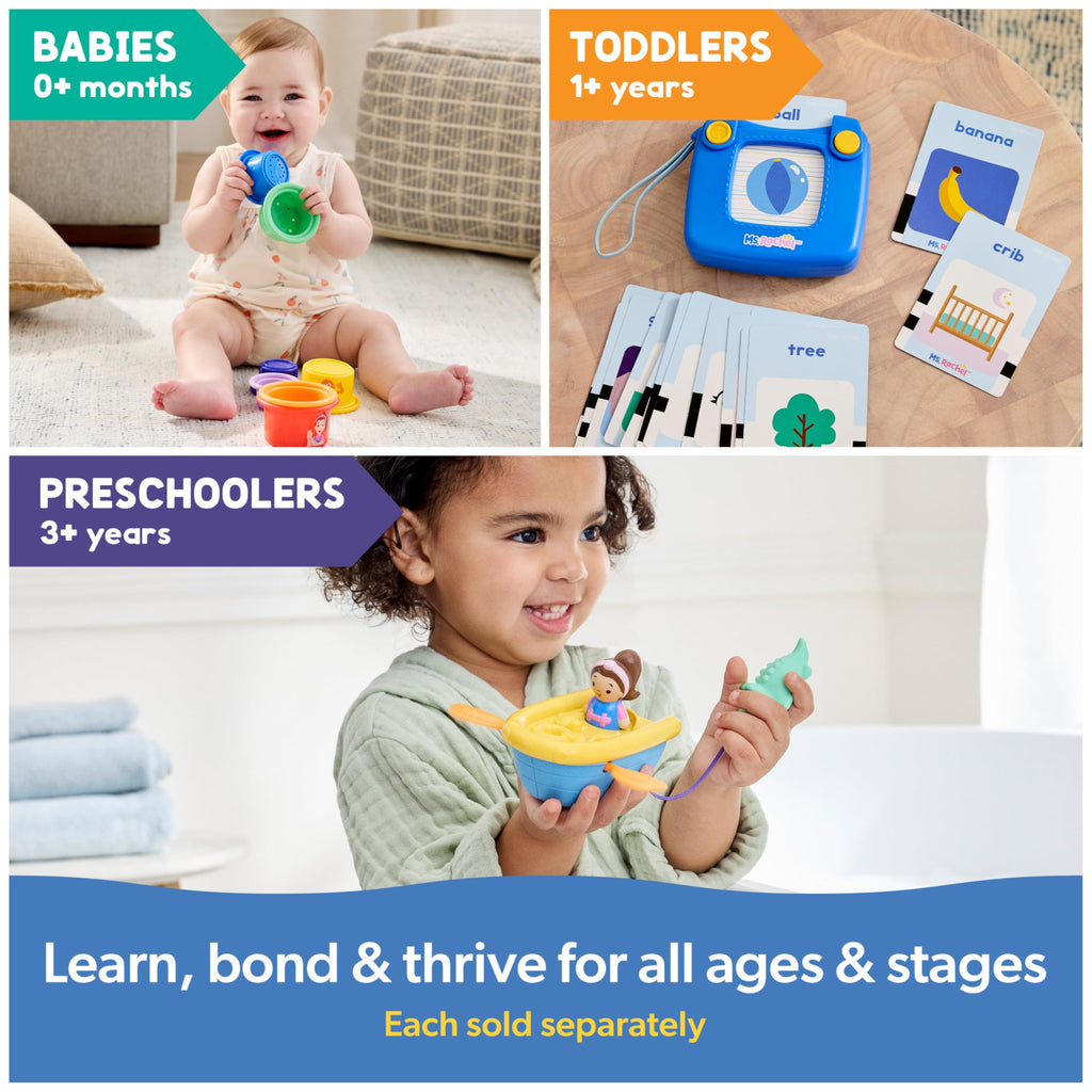 Ms. Rachel Spin Along Learning Wheel – Interactive Toddler Toy with 3 Play Modes