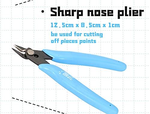 MU 3D Metal Puzzles Model Kit Building Tools for Beginners – Stainless Steel DIY Tool Set